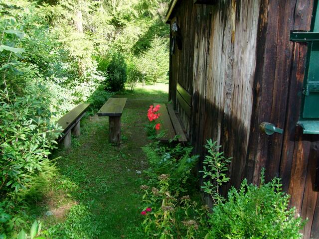 Hier die Abendstunde genießen ...