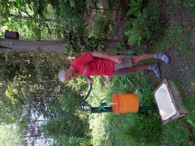 Frank Böttger bei seiner täglichen Arbeit ...