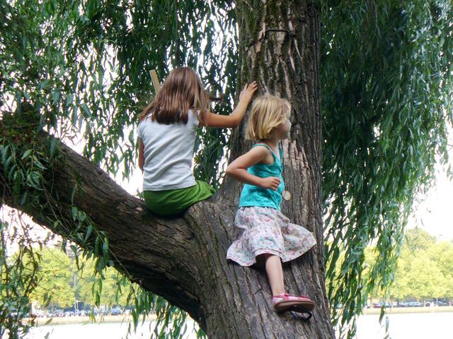 Für Kinder immer ein Anziehungspunkt.