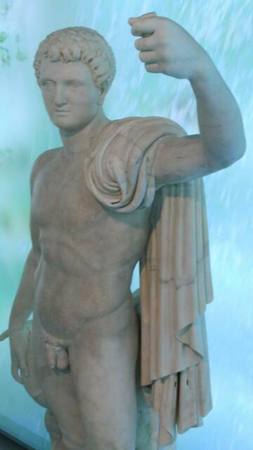 Meeresgott "Neptun" - Seitenansicht