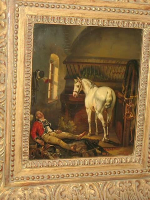 Postillon macht Rast