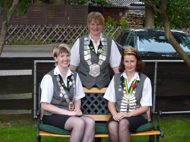 Das Dream-Team Sandra, Silke und Daniela