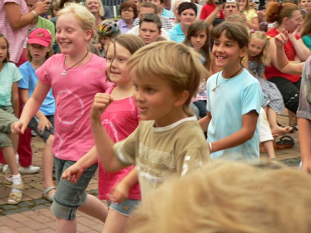 Viel Spaß hatte die Kinder bei ihren Vorführungen