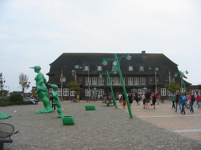 und am Bahnhof Westerland