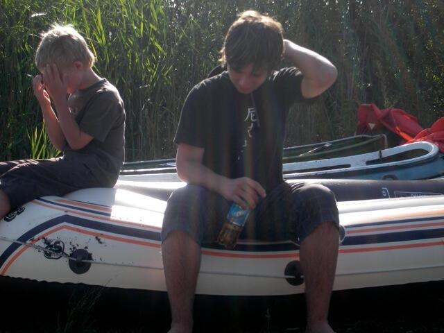 Die tapferen Ruderer, Yanic und Niclas