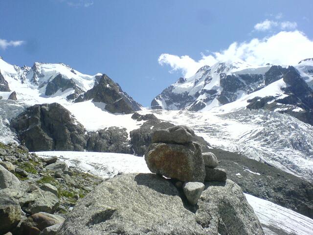 Großartige Gletscherlandschaft