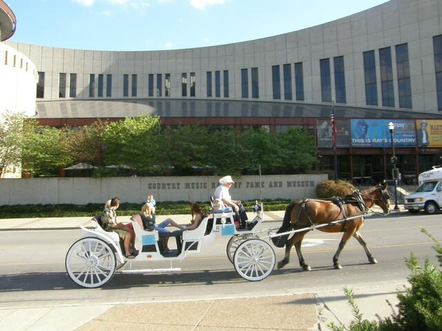 The Country Music Hall of Fame in Nashville