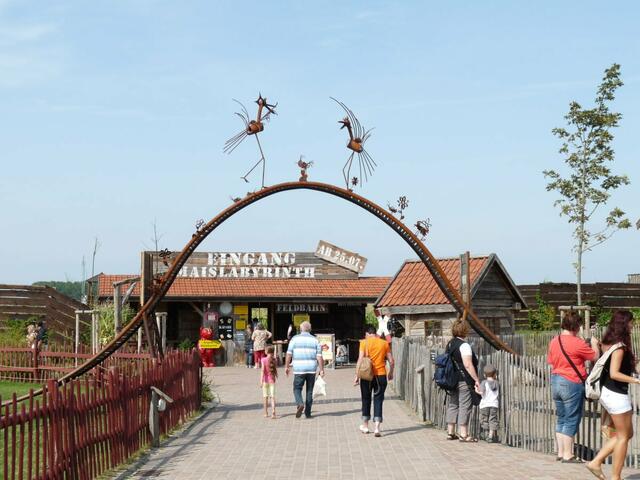 die Ziegen können diese Brücke überqueren - mein Mann hats sogar gesehen