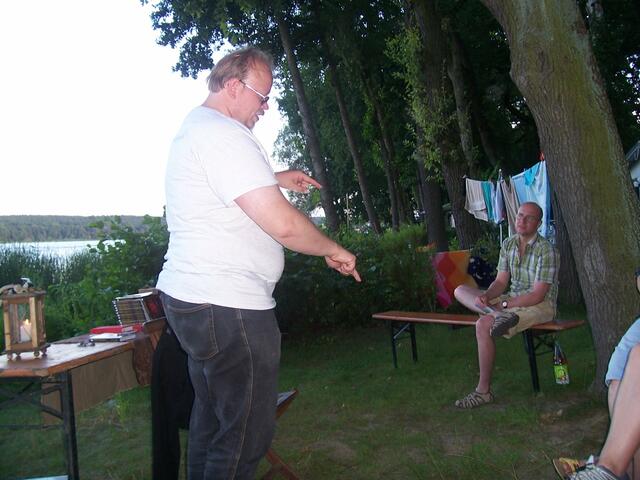 Lesung in Potsdam: Bewegter Vortrag