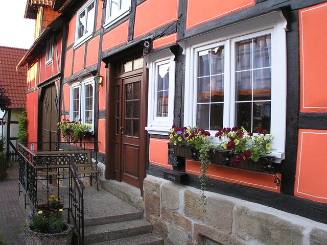 Fachwerk mit Farbe . . .