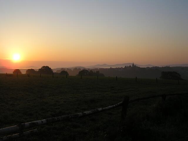 Sonnenaufgang im Sommer