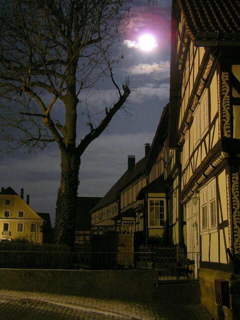 Nachts auf dem Nachhause Weg