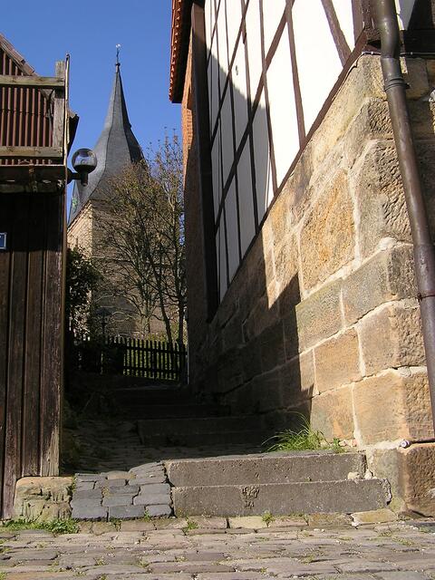 Blick durch den Winkel