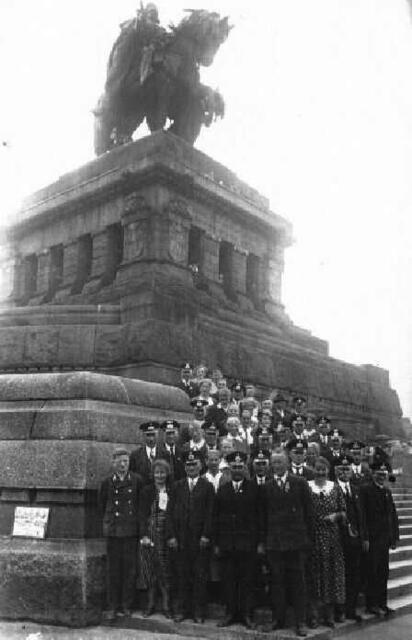 Ausfahrt des Kriegervereins, 1937