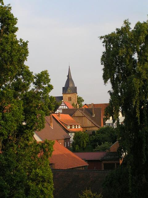 Blick vom Schloß