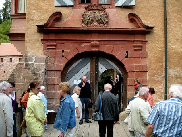 Eingangstor des Schlosses
