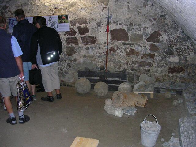 Reliquien der alten Festungsanlage