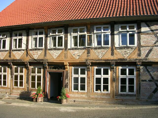 Das historische Forsthaus, unser Quartier (noch in der Renovierungsphase)