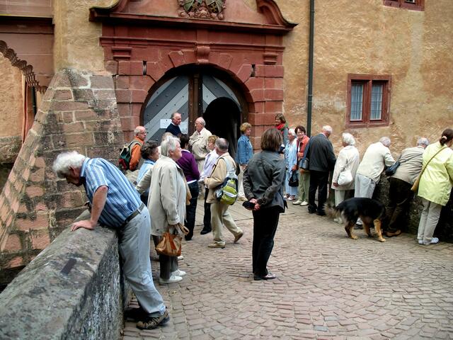 Brücke zum Innenhof