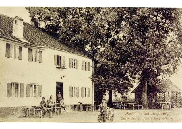 "Gastwirtschaft zum Schmutterhaus" 1902