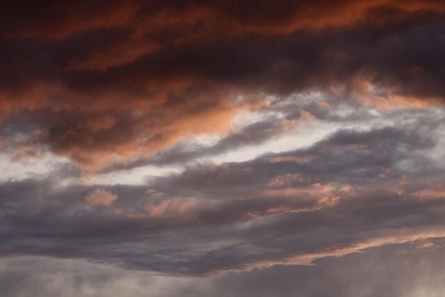 Noch einmal: Spiel der Wolken