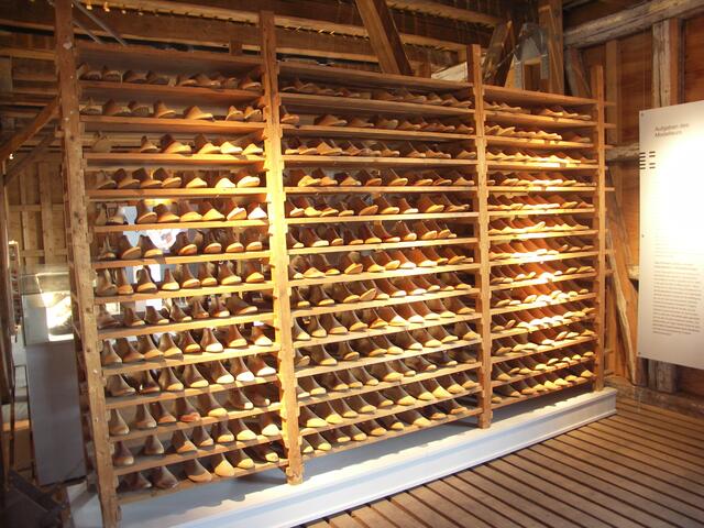 Schuhleisten in allen Größen...