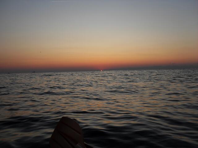 Paddeln ins weite Meer