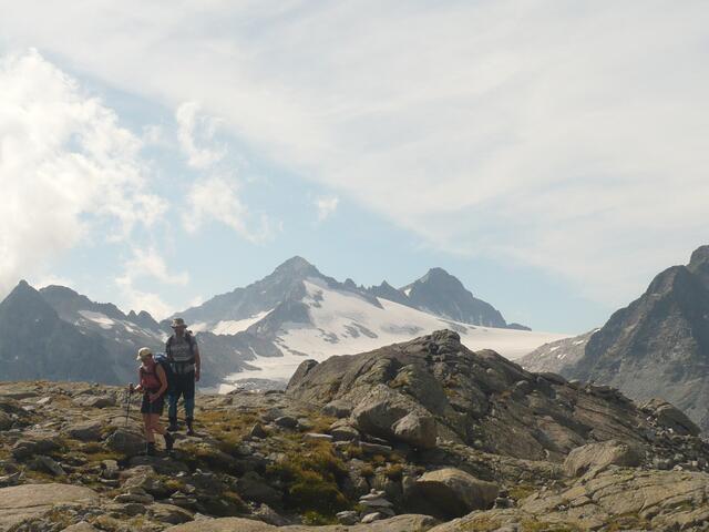 Lobbiakamm mit Adamello-Gletscher
