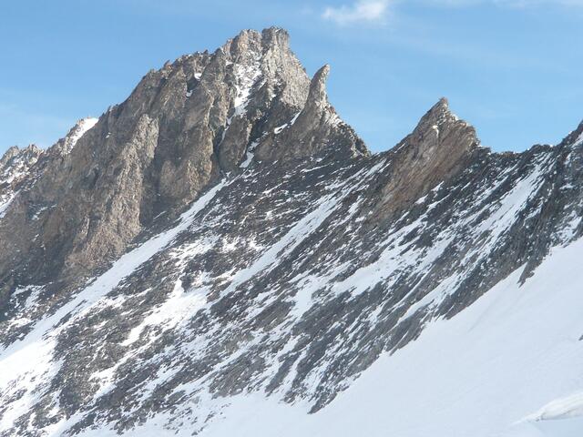 Das anvisierte Ziel, die Lenzspitze (4294 m)