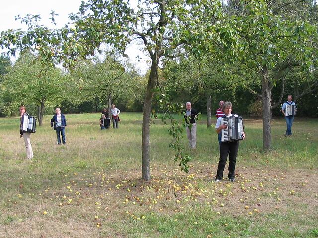 Hohner-Ring Akkordeonorchester Burgdorf, Übungswochenende am 06.09.2009