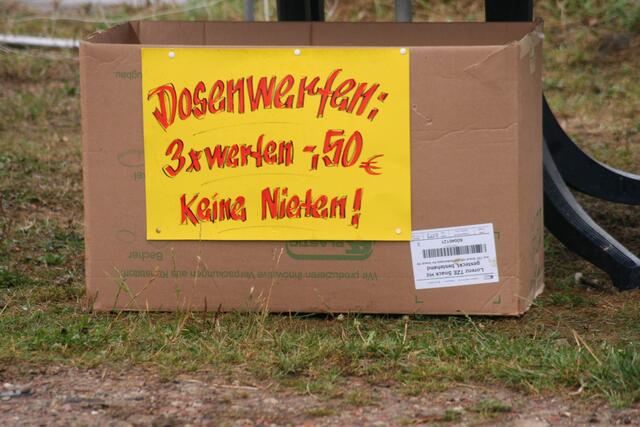 Das kommt noch, wenn das Wetter besser ist.