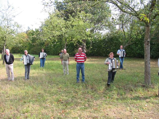 Hohner-Ring Akkordeonorchester Burgdorf, Übungswochenende am 06.09.2009