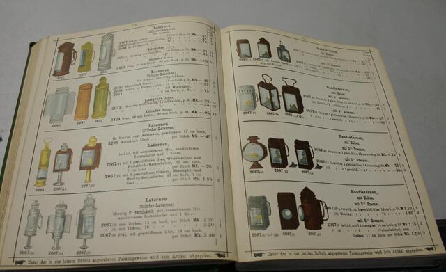 ein Warenbuch aus dem Jahre 1893