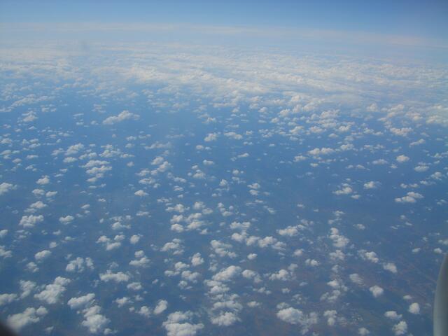 Über den Wolken....herrliche Aussicht...