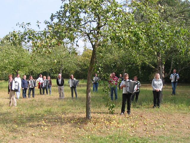 Hohner-Ring Akkordeonorchester Burgdorf, Übungswochenende am 06.09.2009