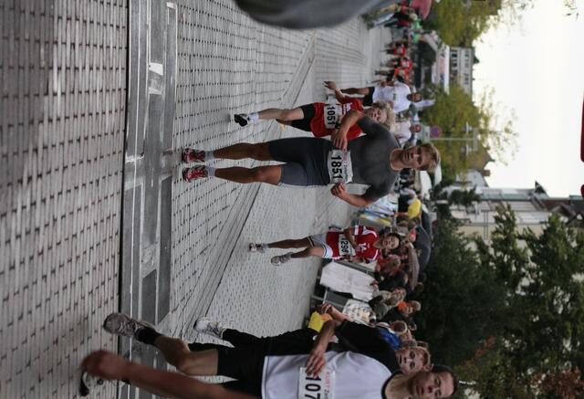 Sieger im 2 Km Lauf: Sören Sievers mit einer Zeit von 6:34 Minuten