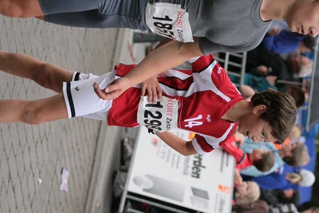 Freude nach dem tollen 4 km Lauf