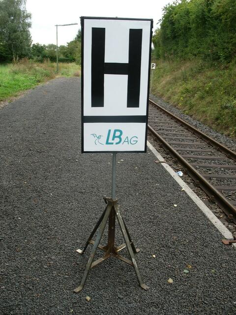 Mobile Haltetafel
