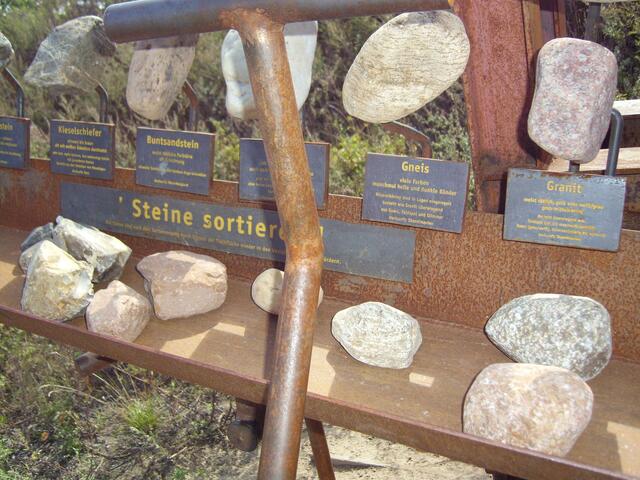 Steinsortiermaschine
