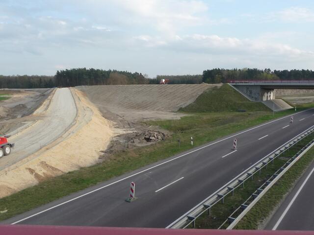 09.04.2009 Die Abfahrt nimmt Formen an.