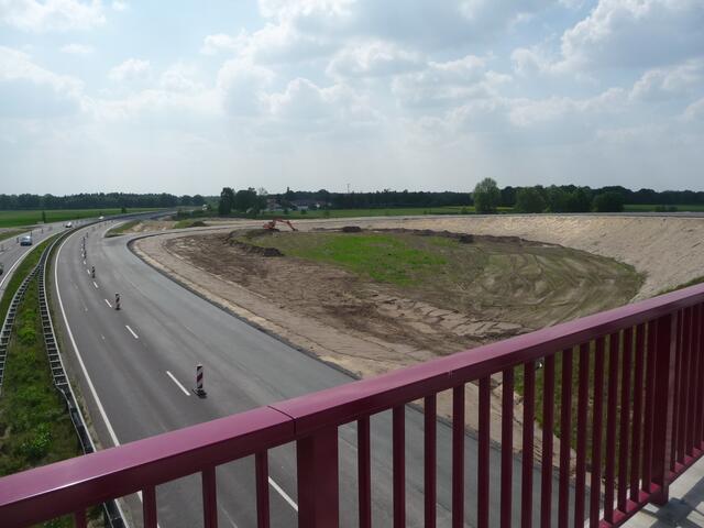 10.05.2009 Von der Brücke aus gesehen in Richtung Moormühle.