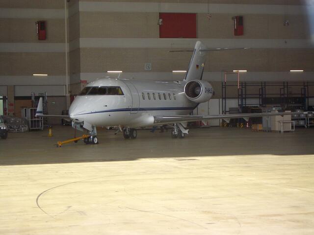 Schöner Privatjet