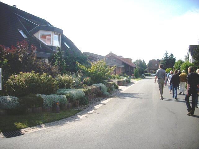 Im "Neubaugebiet" von Alferde