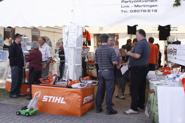 Der Stand der Firma Schweihofer war auch nach der Show ein "Hingucker"