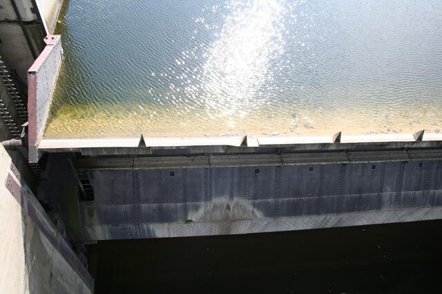 und ein Blick nach unten