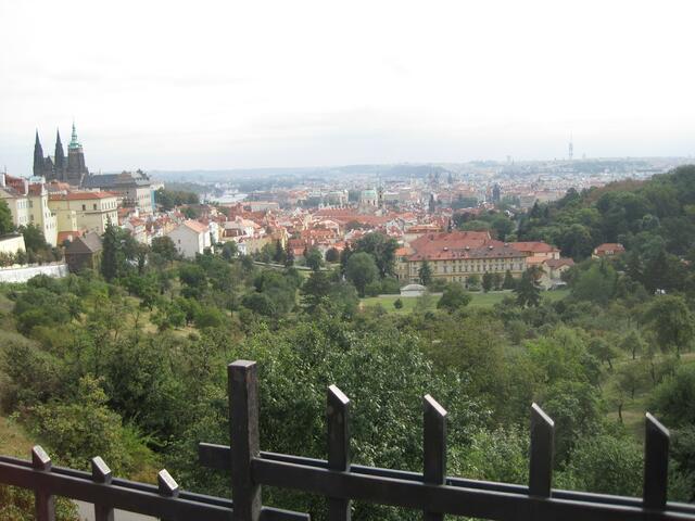 Aussicht auf die Stadt vom Kloster