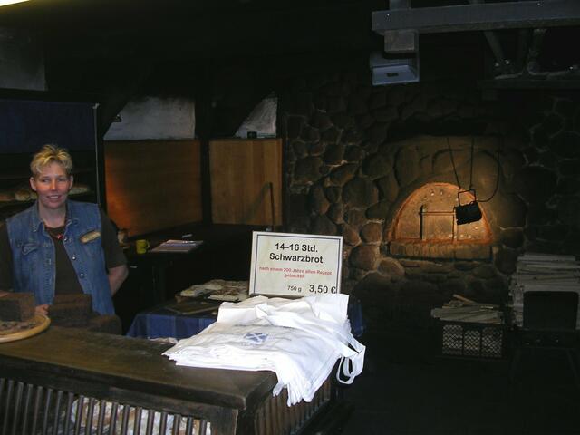 Hier gabs leckere Sachen aus dem Steinofen