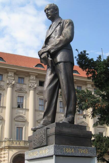 Edvard Benes, Mitbegründer und Präsident der Tschechen