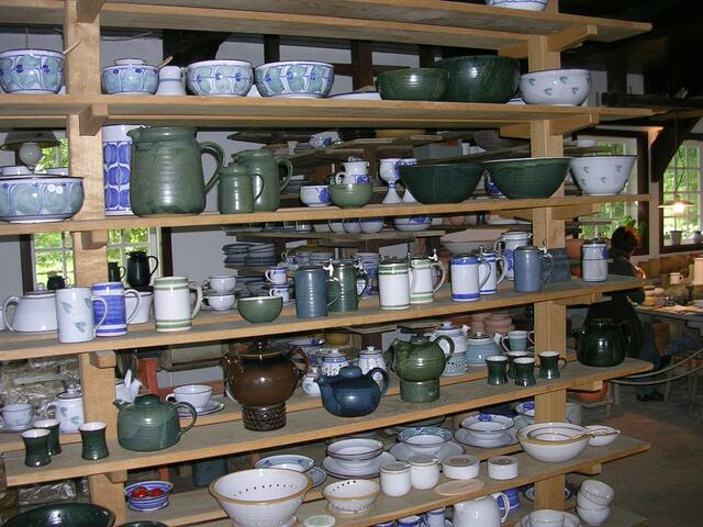 Hier wird noch original getöpfert