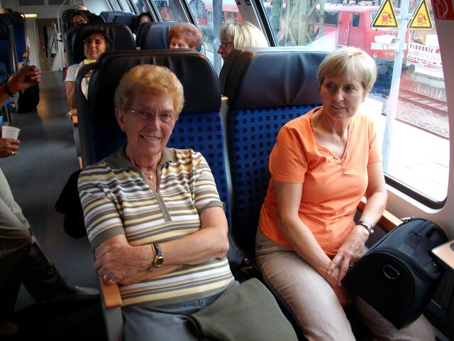 Inge, Irmgard, Anita und Geli